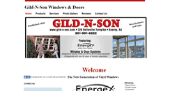 Desktop Screenshot of gildnsonwindows.com